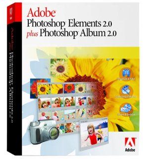 Adobe Photoshop Elements 2.0 Plus Photoshop Album [Old Version] Software