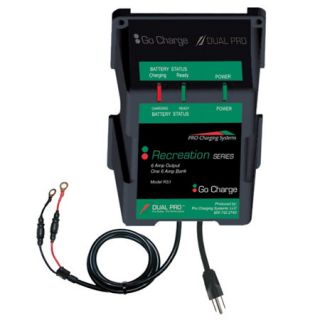 Dual Pro Recreation Series Battery Charger RS1 One 6 Amp Bank 692612