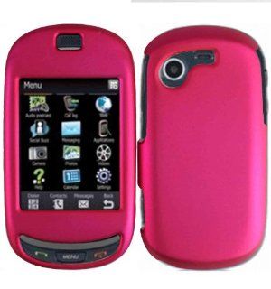 Rose Pink Hard Case Cover for Samsung Gravity T T669 Cell Phones & Accessories