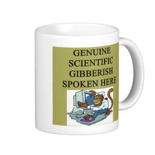 scientific gibberish, scientific gibberish coffee mugs