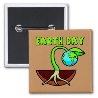 Earthday T Shirts and Gifts Button