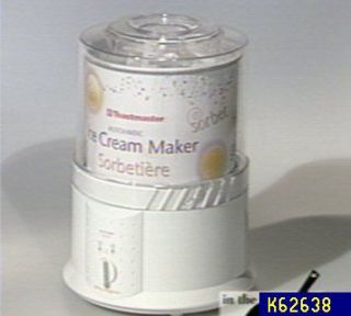 Toastmaster Rapid Freeze Automatic Ice Cream Maker —
