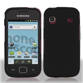 Black Hard Cover Case for Samsung Repp SCH R680 Cell Phones & Accessories