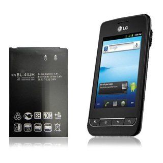 LG Optimus 2 AS680 Standard Battery (BL44JN) Cell Phones & Accessories