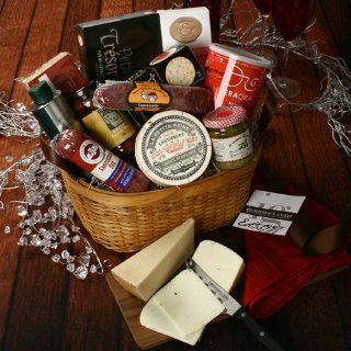The Foodie Gift Basket (5.5 pound)  Gourmet Cheese Gifts  Grocery & Gourmet Food