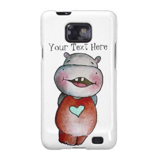 Funny Hippo Samsung Galaxy S2 Case