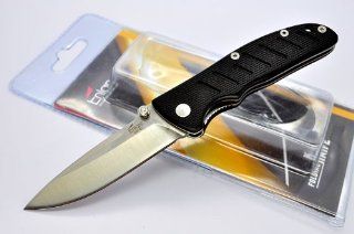 Enlan Bee EM 01 Mini Line Lock 8Cr13MoV Blade Black G10 Handle Camping Fishing Pocket EDC Folding Knife  Folding Camping Knives  Sports & Outdoors