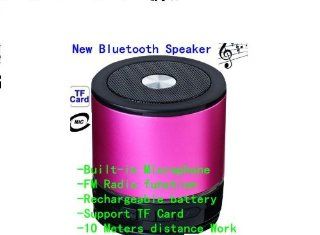 New AEC@brand Bluetooth Mini Ultra Portable Speaker with Rechargeable Li Battery (works w/ iPod, iPad, iPhone, Android Devices)   Best Sounding Mini Speaker in the Market Electronics