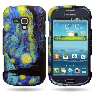 CoverON� Slim Hard Case for Samsung Galaxy Amp with Cover Removal Tool   (Starry Night) Cell Phones & Accessories