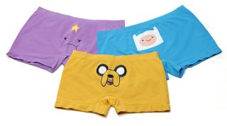 Adventure Time Seamless Boyshorts 3 pack