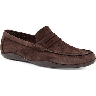 HARRYS OF LONDON   Basel suede loafers