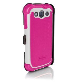Ballistic SX0932 M685 SG Maxx Case for Samsung Galaxy SIII   1 Pack   Retail Packaging   Hot Pink/White Cell Phones & Accessories