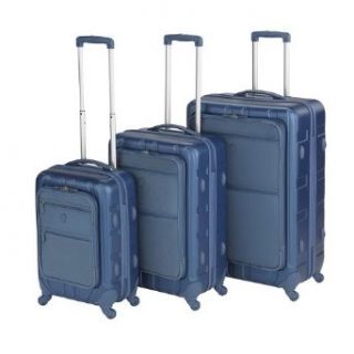 Heys USA Immix 3 Piece Spinner Luggage Set   Blue Clothing