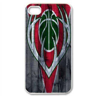 milwaukee_bucks Snap on Hard Case Cover Skin compatible with Apple iPhone 4 4S 4G Cell Phones & Accessories