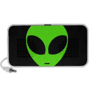 Green alien AREA 51 Travel Speaker