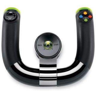 Official Xbox 360 Wireless Speed Wheel      Games Accessories