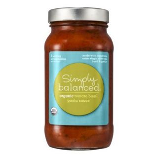 Simply Balanced Organic Tomato Basil Pasta Sauce