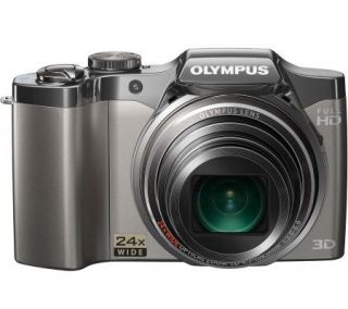 Olympus 16MP Digital Camera with 24X Zoom, 3 Diag LCD Monitor —