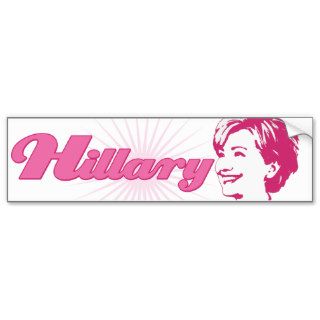 Hillary Clinton Bumper Stickers