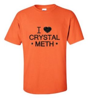 I Love Crystal Meth T Shirts ash 4XL Clothing