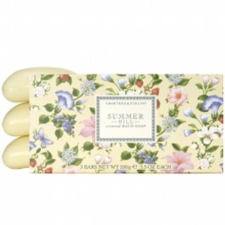 Crabtree & Evelyn Summer Hill Scented Bath Soap (3X100G)      Health & Beauty