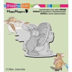Stampendous Happyhopper Cling Rubber Stamp 3.5 X4 Sheet   Cool It