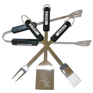 4 piece Grilling Utensil Set   Chicago White Sox