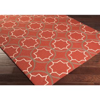 Hand hooked Dolly Contemporary Geometric Indoor/ Outdoor Area Rug (5 X 8)