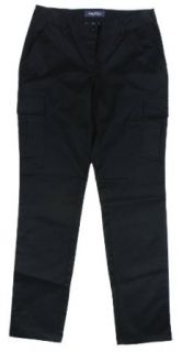 Nautica Women's Sleek Skinny Cargo Pants (Black) (8)