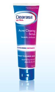 Clearasil Ultra Acne Clearing Scrub  100ml.  Facial Cleansing Products  Beauty
