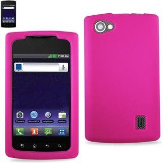 Silicone Case For LG MS695 PINK (SLC10 LGMS695HPK) Cell Phones & Accessories