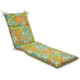 Pillow Perfect Outdoor Glynis Floral Chaise Lounge Cushion