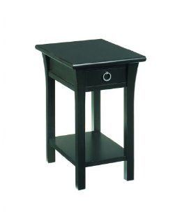 Chairsides Chairside Table   Black   End Tables