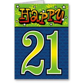 Happy 21st Birthday Cards