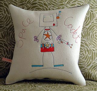 personalised boys cushion by seabright designs