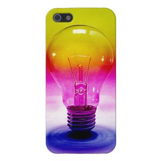 Colorful Light Bulb Bright Idea Photo iPhone 5 Cases
