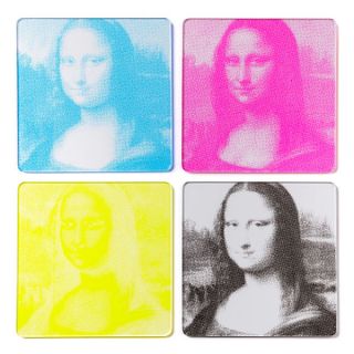 CMYK Mona Lisa Coasters