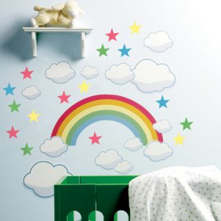 Wallies Rainbow Room Wall Stickers 13056