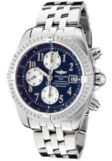 Breitling A1335611/C647  Watches,Mens Windrider Automatic/Mechanical Chronograph Blue Dial Stainless Steel, Chronograph Breitling Mechanical Watches