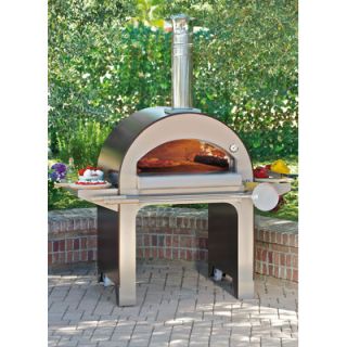 EcoQue Wood fired Pizza Oven Smoker with Optional Cover