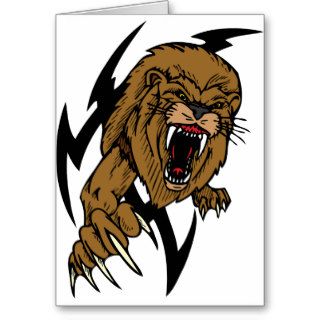 Wild Lion Cards