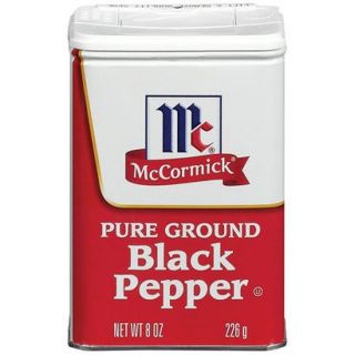 McCormick Pure Ground Black Pepper 8 oz.