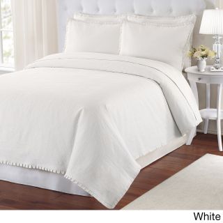 Maddie Cotton Coverlet With Optional Sham Sold Separately