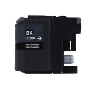 Brother Lc107 Black Compatible Ink Cartridge (remanufactured)