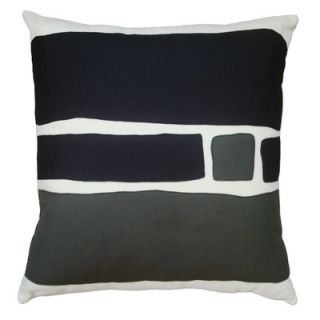 Balanced Design Big Block Applique Pillow BB
