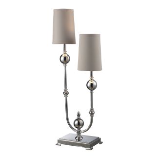 Dimond Lighting Chrome 2 light Table Lamp
