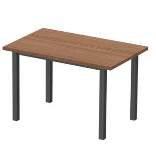 Elan Furniture Port Dining Table PT2TDX 304830S Top Finish Dark Walnut, Base
