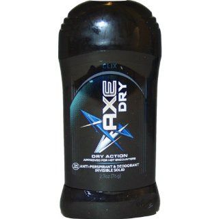 AXE DRY AntiPerspirant & Deodorant Invisible Solid, Clix 2.7 oz Stick (Pack of 4) Health & Personal Care