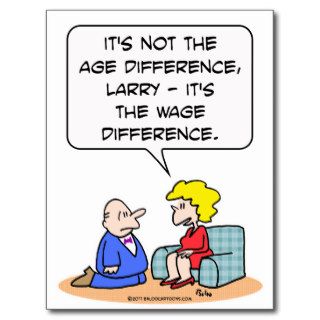 age difference wage proposal post card