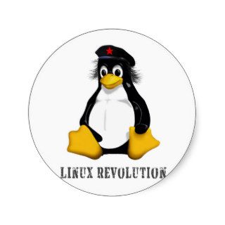 Linux Revolution Stickers